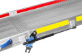 Professional van ramp with reflective sides