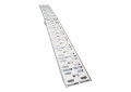 Unfolded motorcycle loading ramp