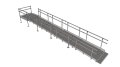 Modular Kit with Platform and Double Height Handrails (1500mm x 7600mm long)