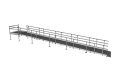 9200mm modular wheelchair ramp fully assembled 