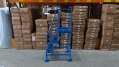 Step Ladder with Platform and Handrails - 3 Steps - Assembled