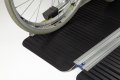 Black wheelchair ramp 