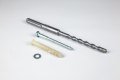 Fixings provided with the speed cushion, suitable for tarmac and concrete