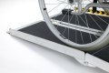 Portable aluminium wheelchair ramp