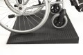 rubber threshold ramp with manual wheelchair