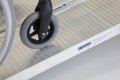 6ft Folding Economy Wheelchair Ramp Flat Hinge