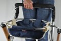 Indoor rollator with bag 