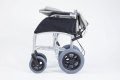 Folded Drive DeVilbiss transit wheelchair 