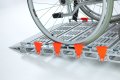 Aluminium wheelchair ramp