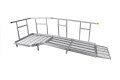 Aluminium Modular Ramp Kit with Platform and Handrails -1300mm x 2500mm ramp section