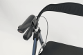 Rollator handles and backrest