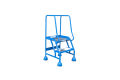 Step Ladder with Platform and Handrails - 2 Steps