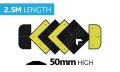 50mm Speed Bump Kit 2.5M (2500x400x50mm)