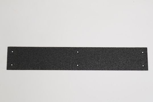 Black stair grip surface