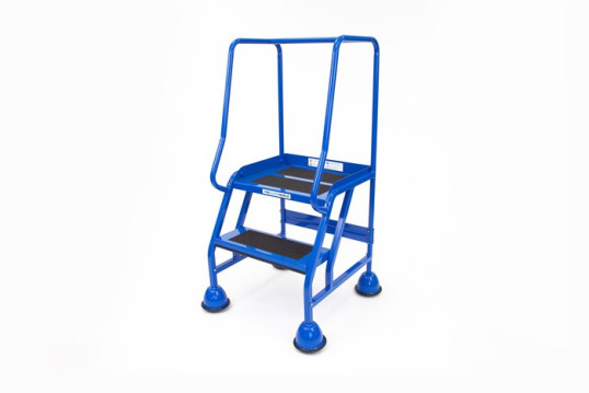 2 step ladder with handrails 