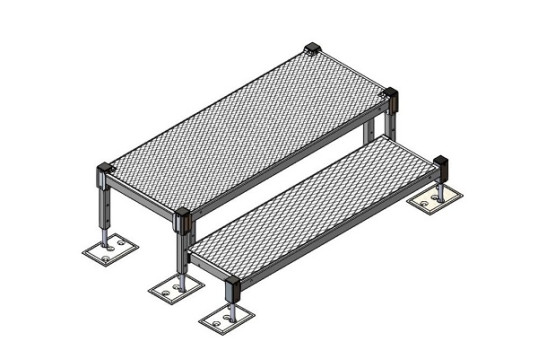 Adjustable 2 step kit 