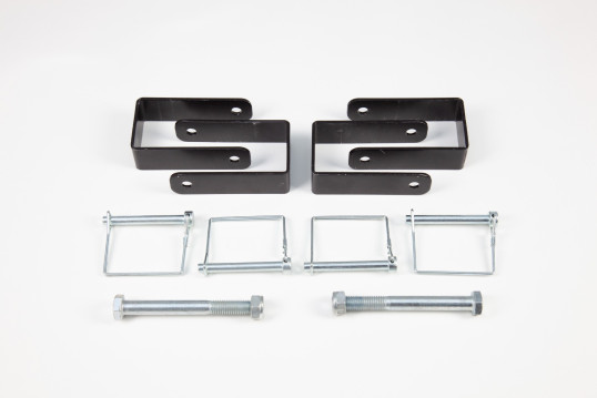 Brackets for the motorcycle loading ramps