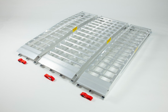 Folding motorcycle ramps 