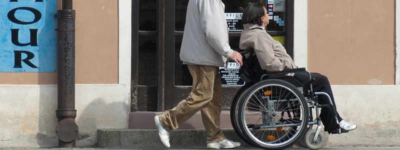 You can improved accessibility with often simple and affordable solutions such as ramps and handles.
