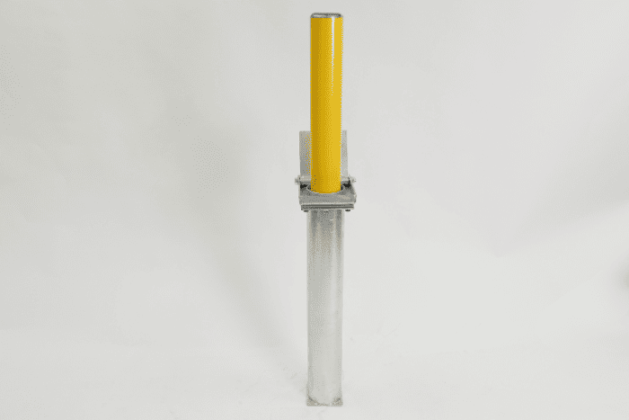 Yellow Stainless Steel Bollard Yellow Stainless Steel Bollard