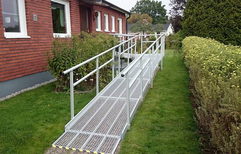 Aluminium Modular Wheelchair Ramp