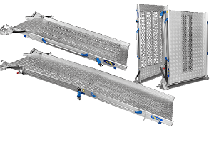 Feal folding van ramp