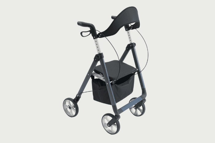Rollator with padded seat Rollator with padded seat