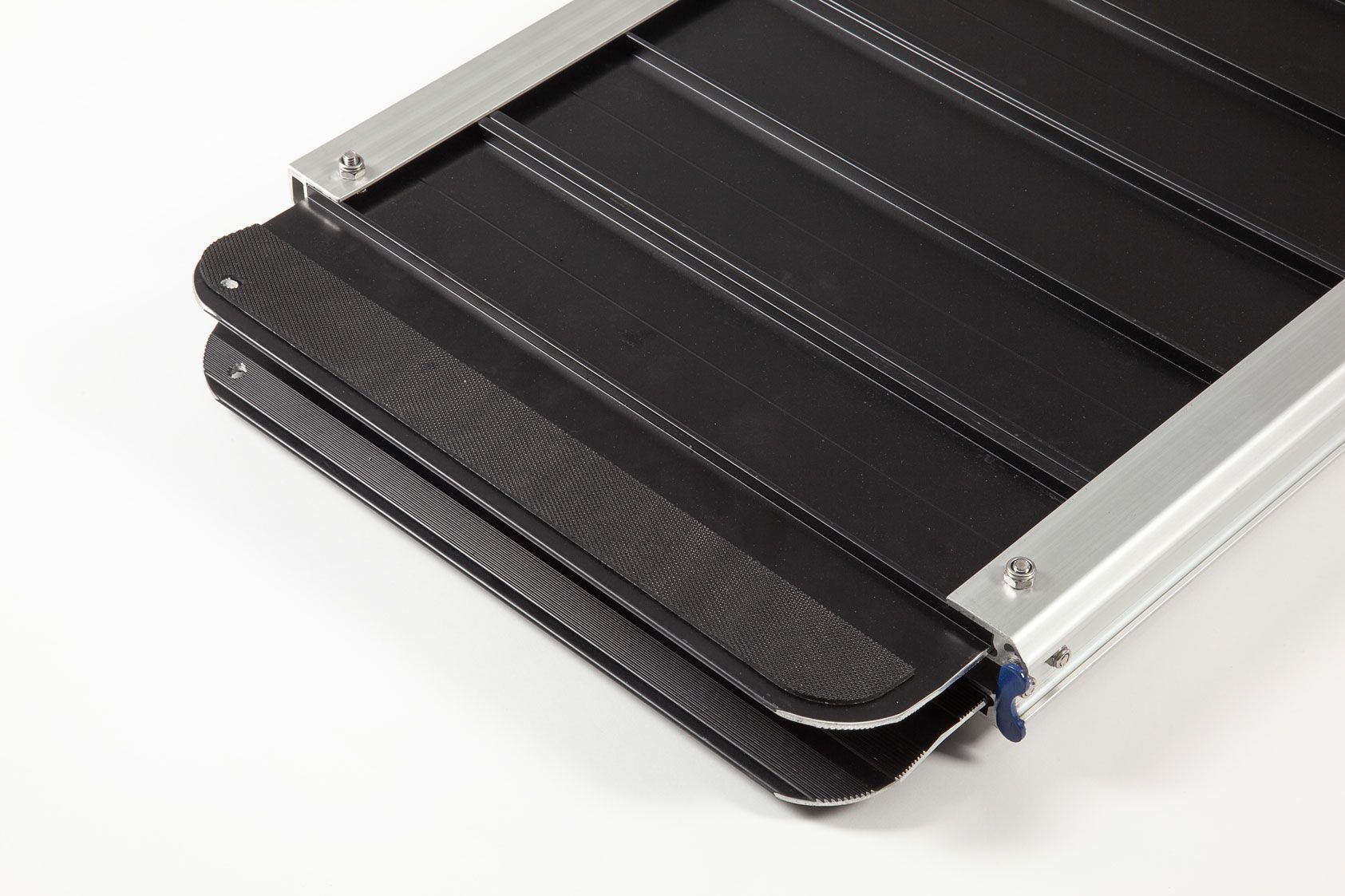 Rest on connection wheelchair ramp 