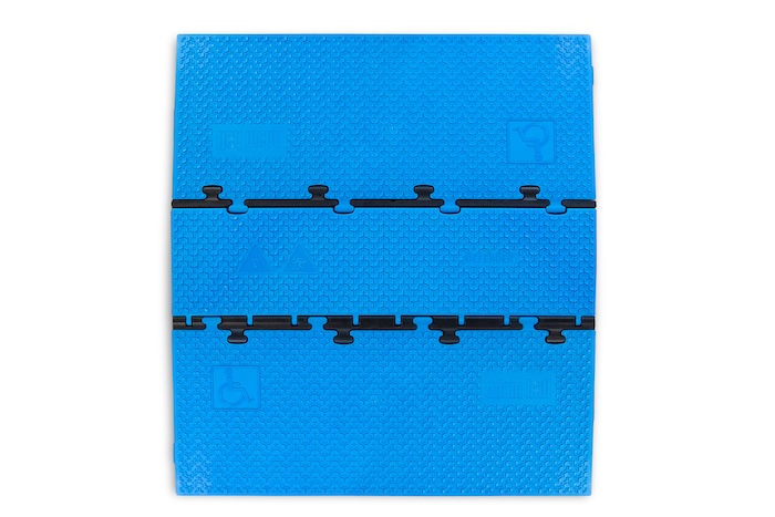 Adam hall dda cable protector blue