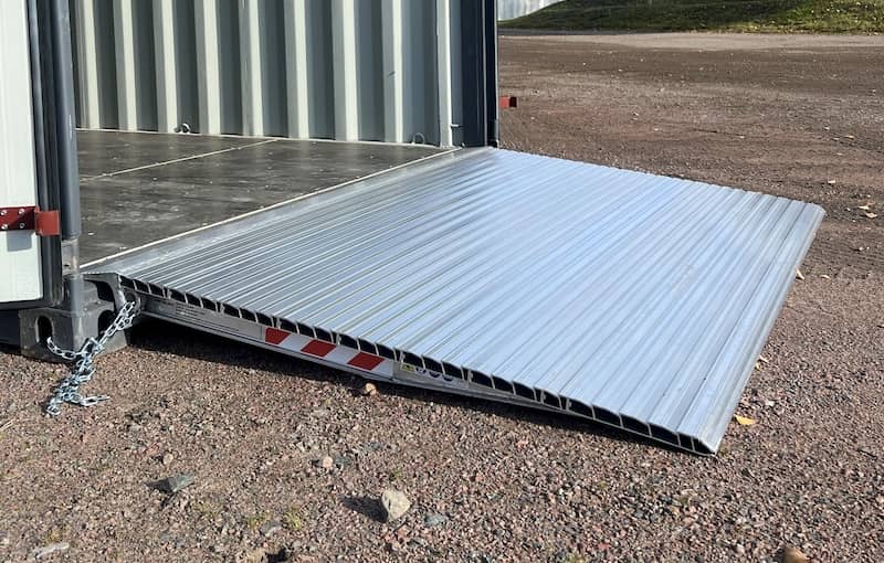 Container Loading Ramp for Forklifts