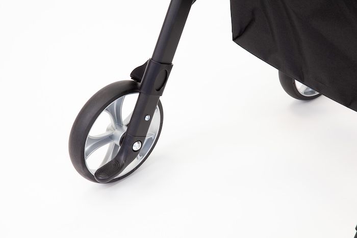 Rollator tipping aid Rollator tipping aid