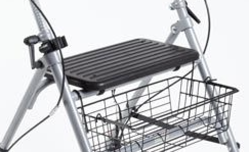 Rollator seat Rollator seat