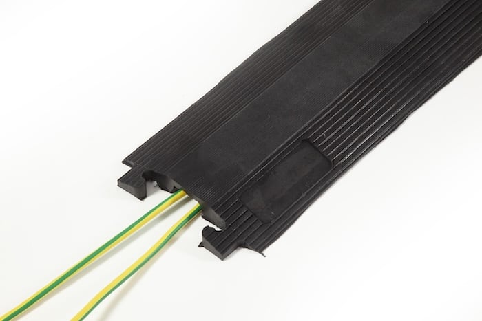 Black cable cover Black cable cover
