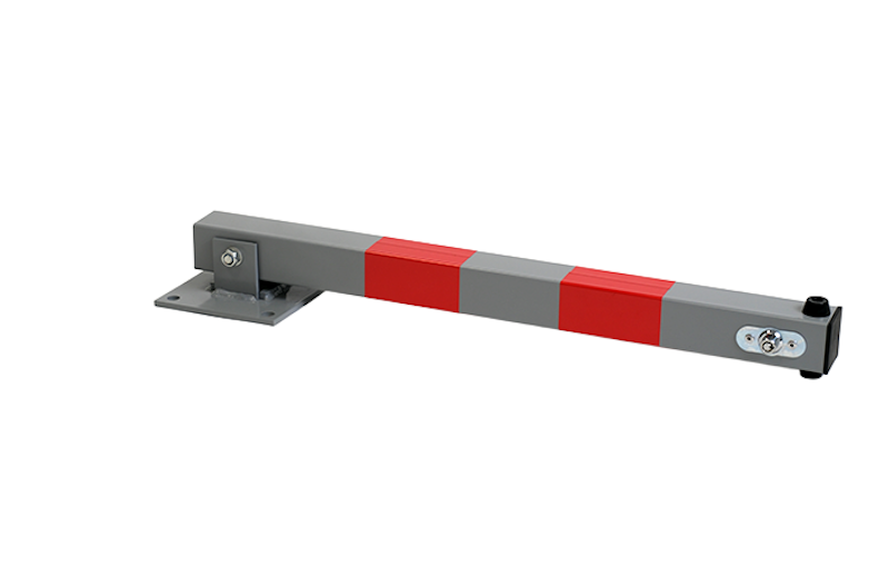 Folding parking bollard with reflective surface