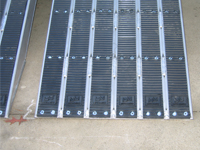 Ramps for Steel Tracks Rubber Coated