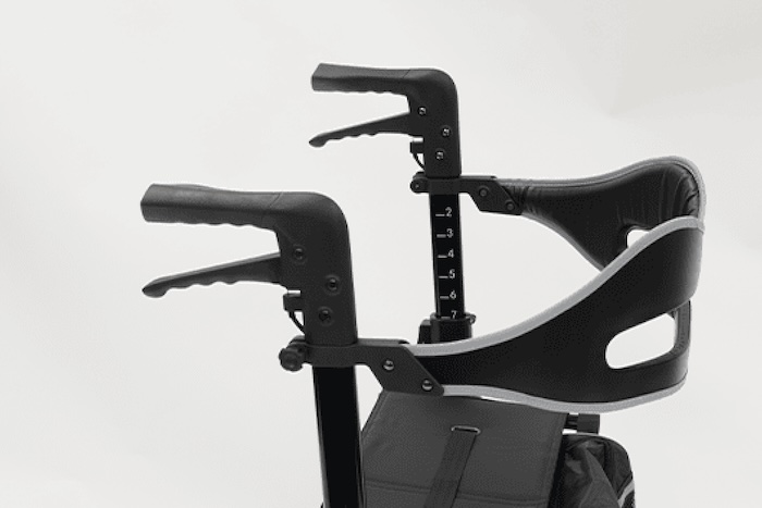 Backrest on the Drive Aerowalk Rollator Backrest on the Drive Aerowalk Rollator