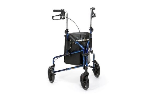 Blue Tri-walker with bag Blue Tri-walker with bag