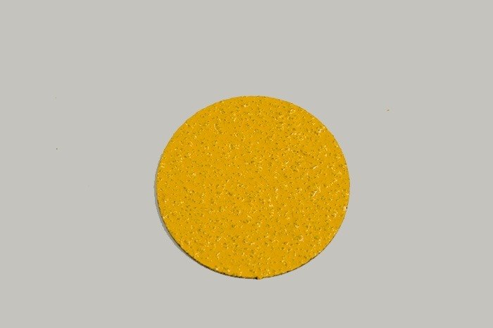 Yellow anti-slip disc