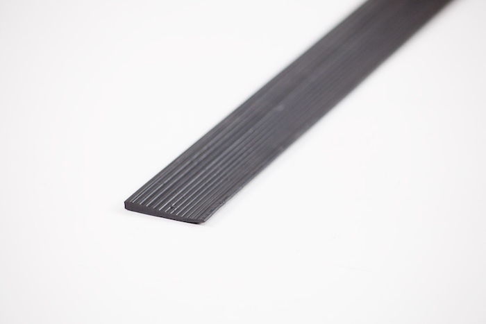 Rubber threshold ramp