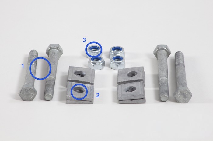 Modular ramp fixings 