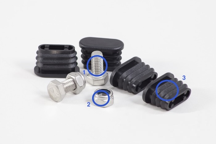 Ramp Section Fixings - modular wheelchair ramp parts 