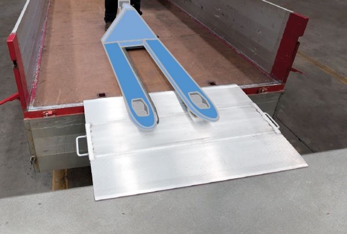 Pallet Truck loading bridge 