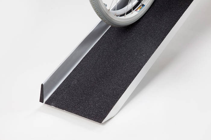 Scooter ramps with anti-slip surface Scooter ramps with anti-slip surface