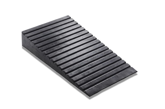 Rubber ramp 