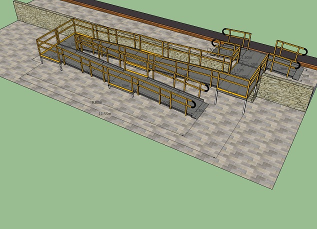 Modular Wheelchair Ramp 